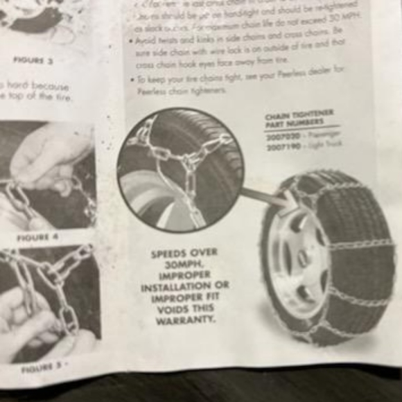 Tire chains - Picture 1 of 3
